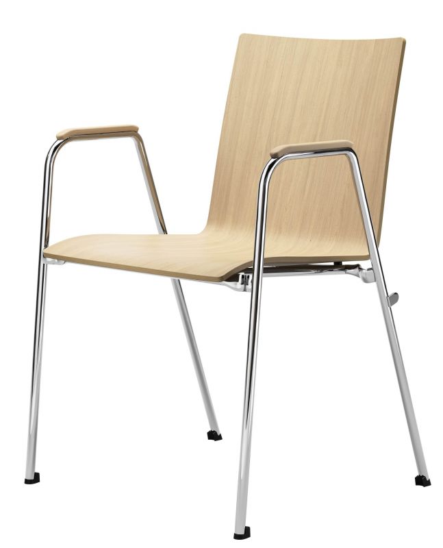 S 260/ A F Chair with armrest Thonet